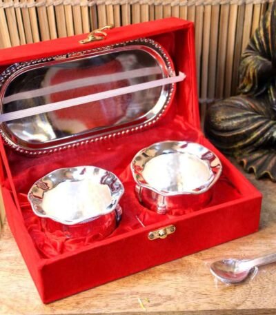 tray with two bowl