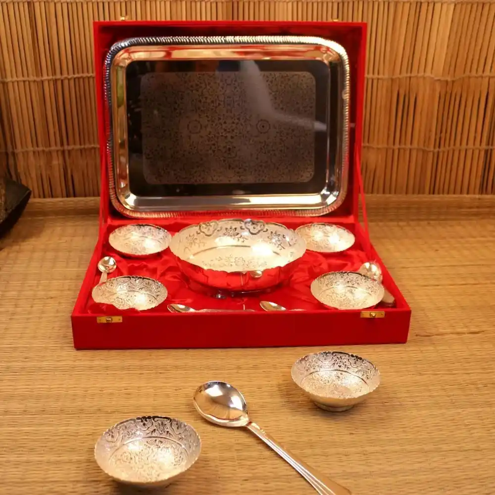 Silver Bowl Set Of 7