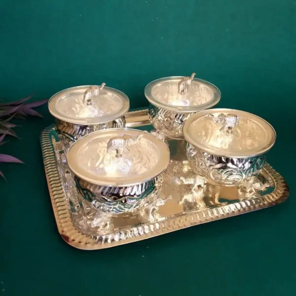 BOWL SET WITH TRAY
