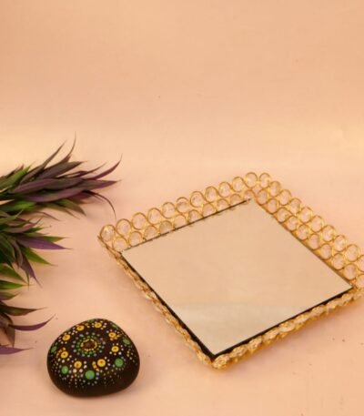 CRYSTAL RECTANGLE TRAY