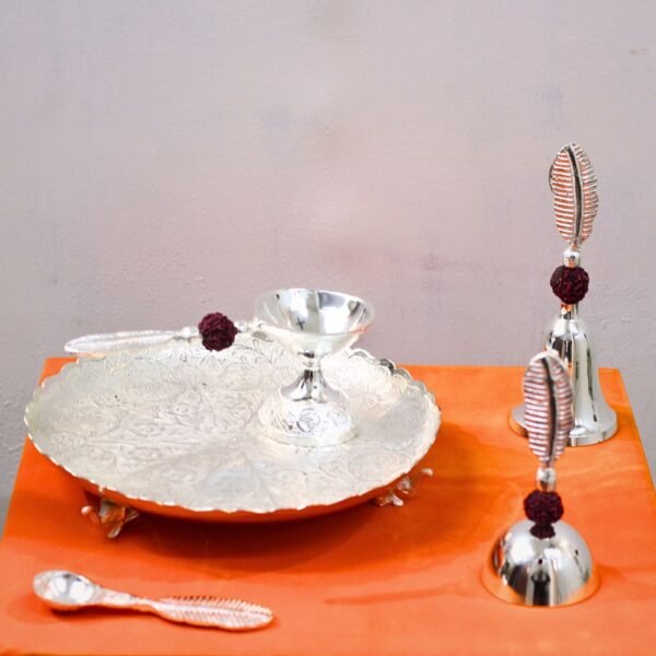 Brass Pooja Thali Set