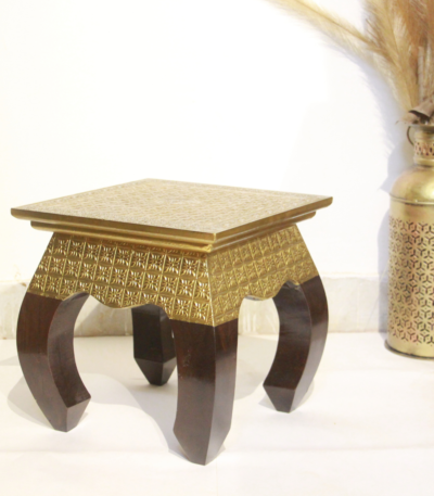 Brass Opm Stool 12x12