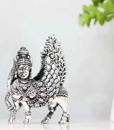 brass kamdhenu cow
