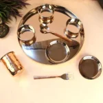 Copper Thali Set Of 9