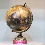 Round Globe Small Black