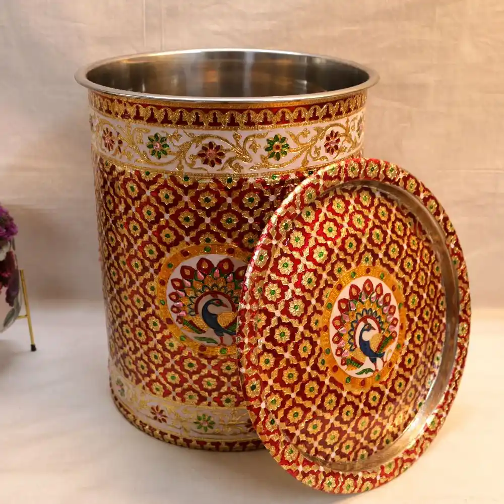 SILVER MEENAKARI STORAGE TUNKEY