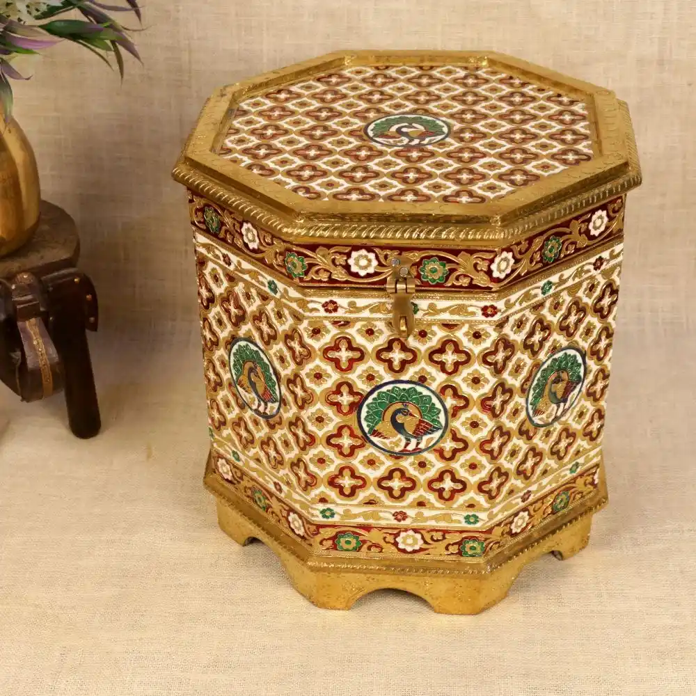 MEENAKARI TUNKEY STORAGE BOX