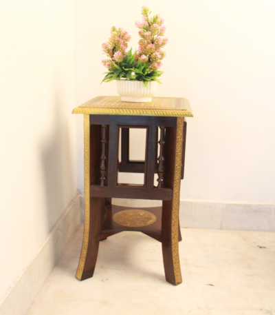 Brass Tive Stool