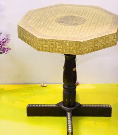 Brass Peg Table 12''