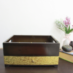 Brass Dinner Tray With Rack