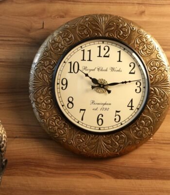 18 INCH ASSORTED CLOCK TAGARI BRASS