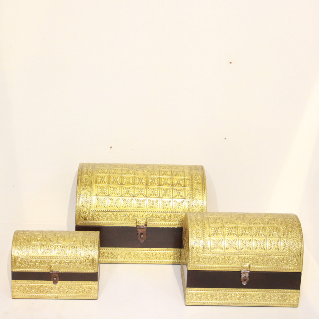 BRASS PITARI Set of 3