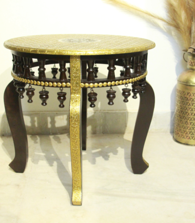 Brass Ganti Stool