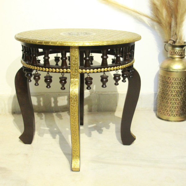 Brass Ganti Stool