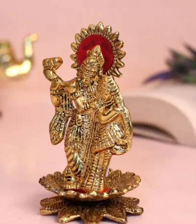 radhe krishna statue