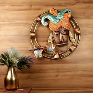 Iron Krishna Wall Art