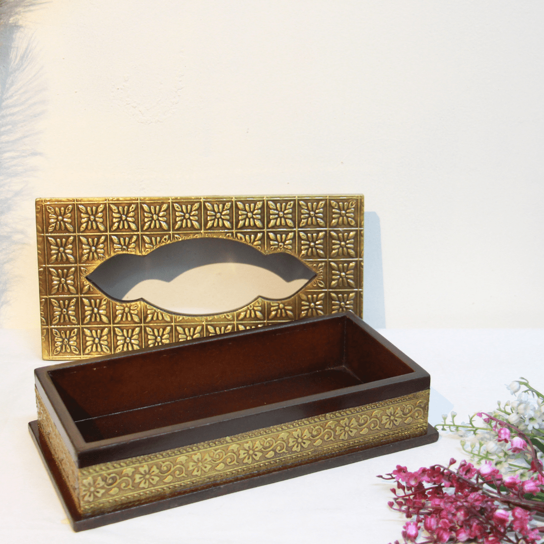 Brass Tissue paper Holder - Image 4