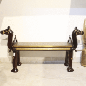 Brass Camel Bench