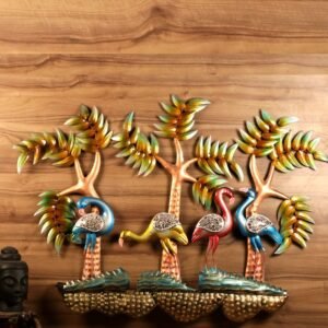 Iron Flamingo Wall Art