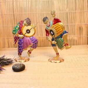 Iron Musician Figurines