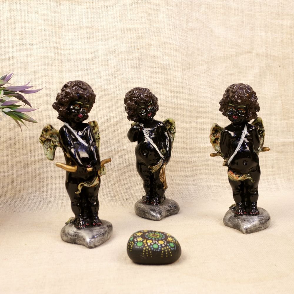 Cupid Statues (Set of 3) - Image 2
