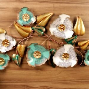 Iron Floral Wall Art