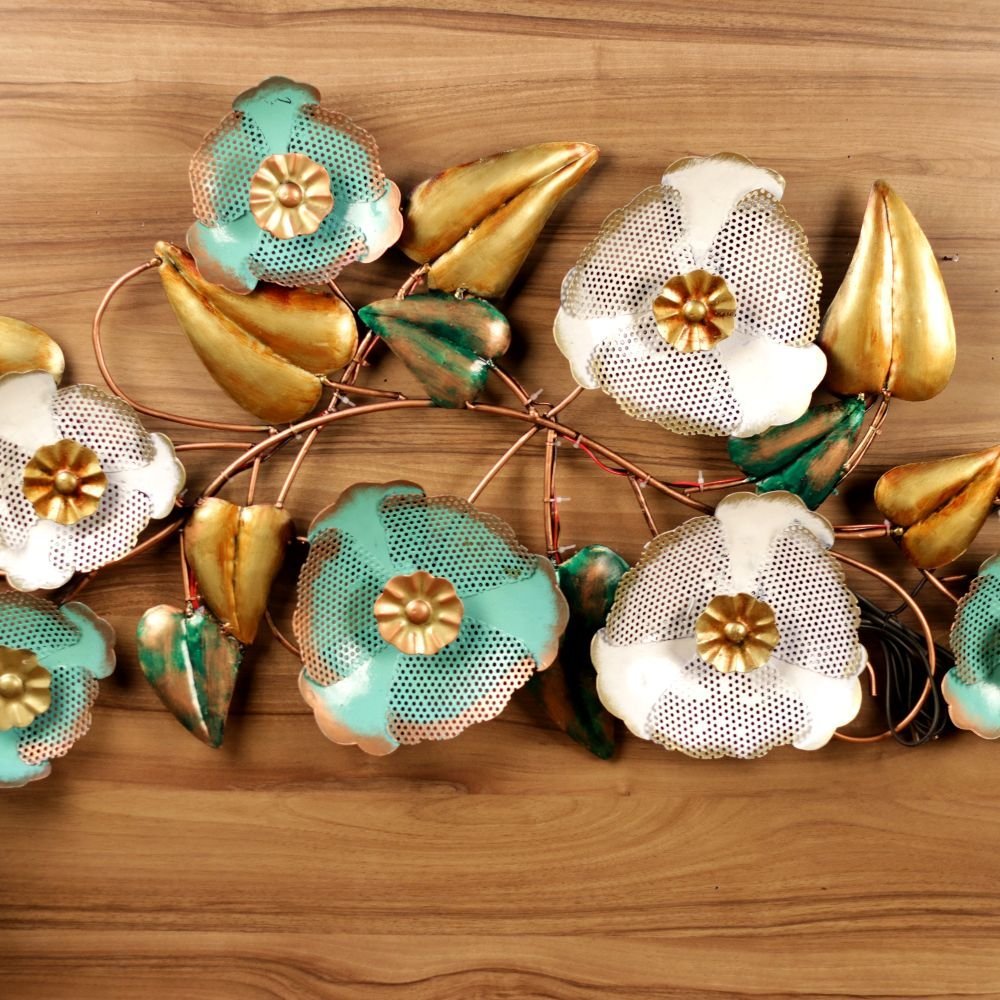 Iron Floral Wall Art - Image 2