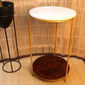 Marble Top Side Table