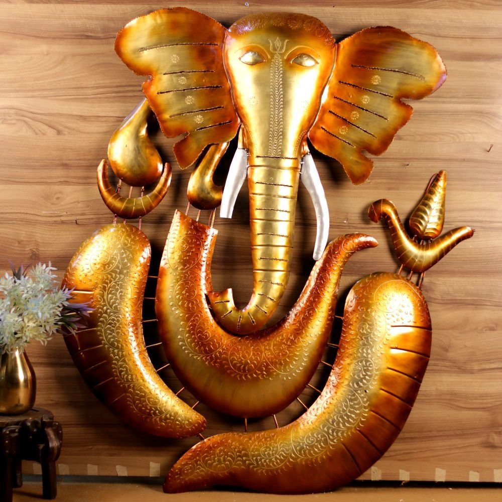 Iron Ganesha Wall Art - Image 3