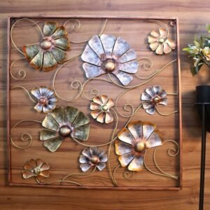 Metal Floral Wall Art