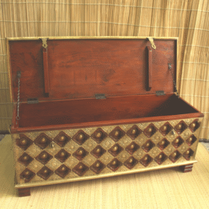 Wooden Box Brass sethi Furniture