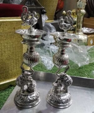 Elegant Brass Swan/Goose Pair Statue (12 Inch) | Symbol of Love, Loyalty & Home Decor