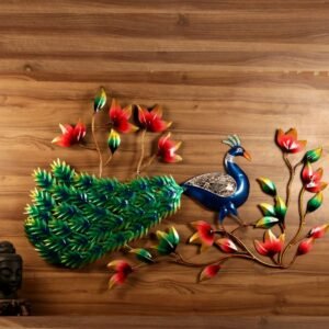 Iron  Peacock Wall Art