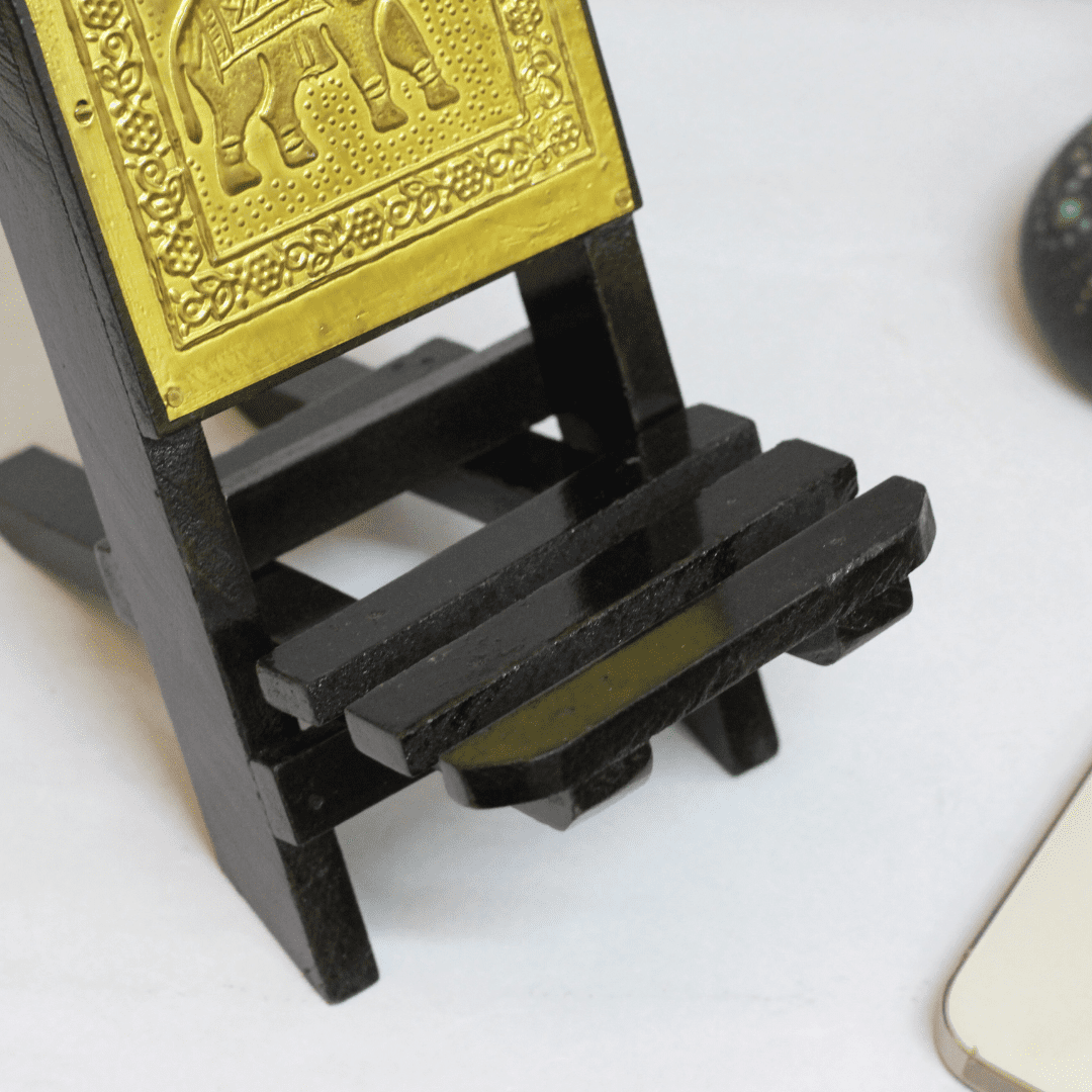 Brass Mobile Chair - Image 5