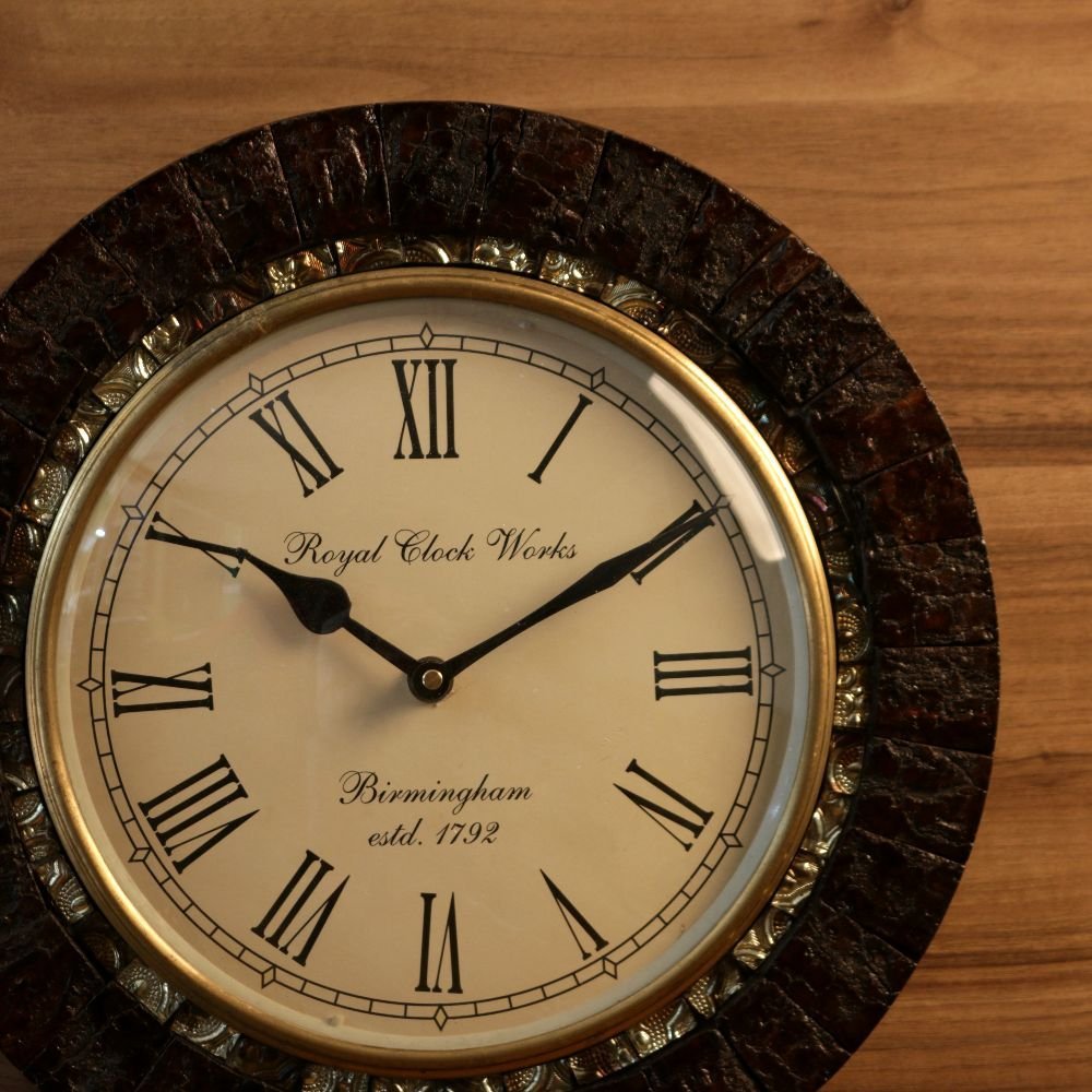 Vintage-Inspired Wall Clock - Image 2