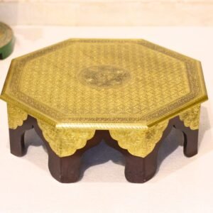 Brass Octornal Chowki 24x24x6