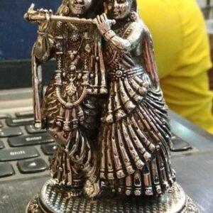 Brass Radha Krishna 3 Inch