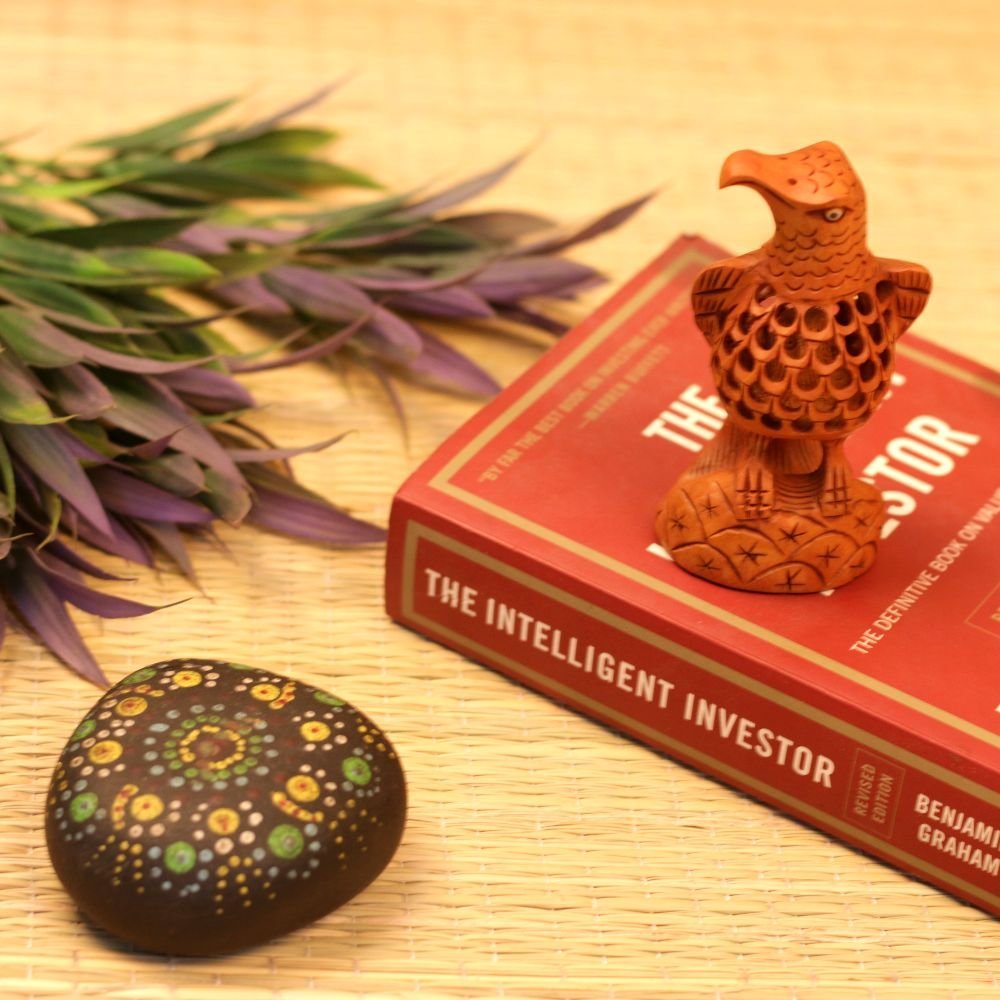 WOODEN HANDICRAFTED NETED EAGLE 4 INCH - Image 4