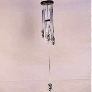 Metal Wind Chime – 25  ′′   Iron Serenity Chime for Garden and Festive Decor
