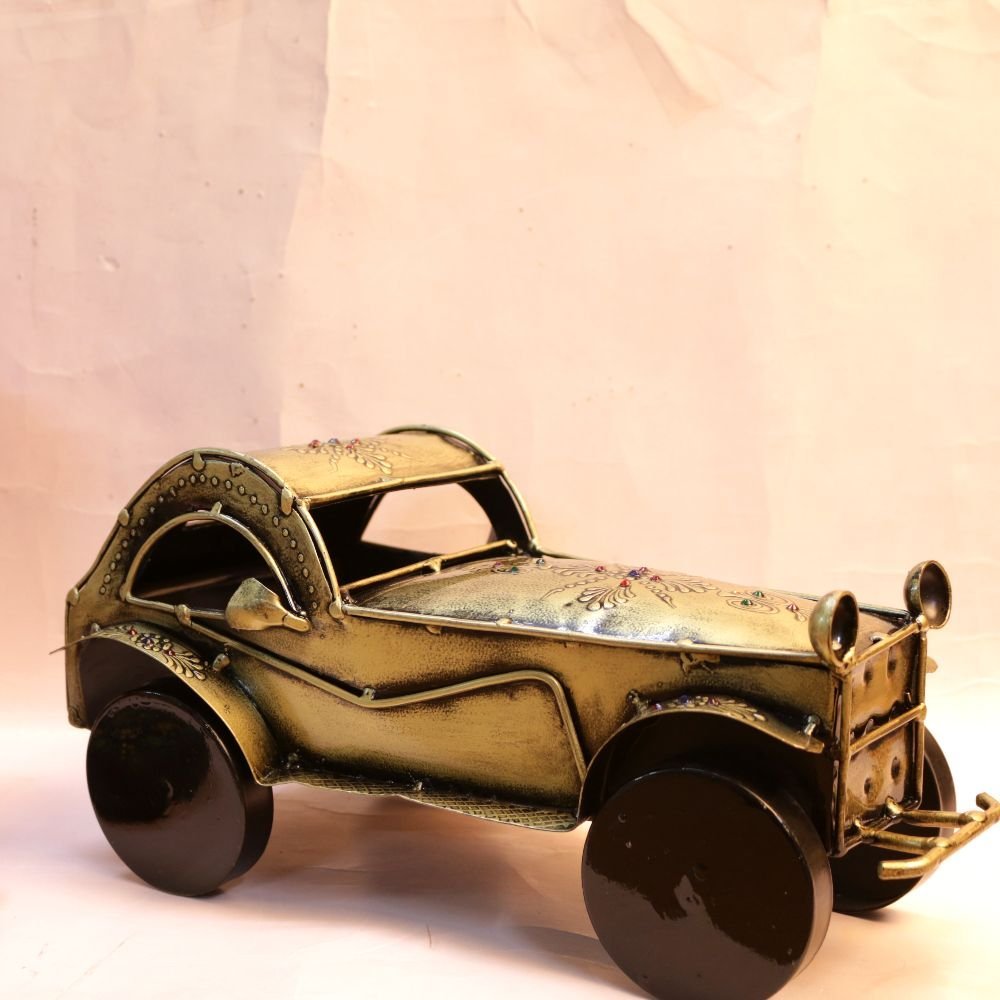 IRON Vintage Car Figurine - Image 2
