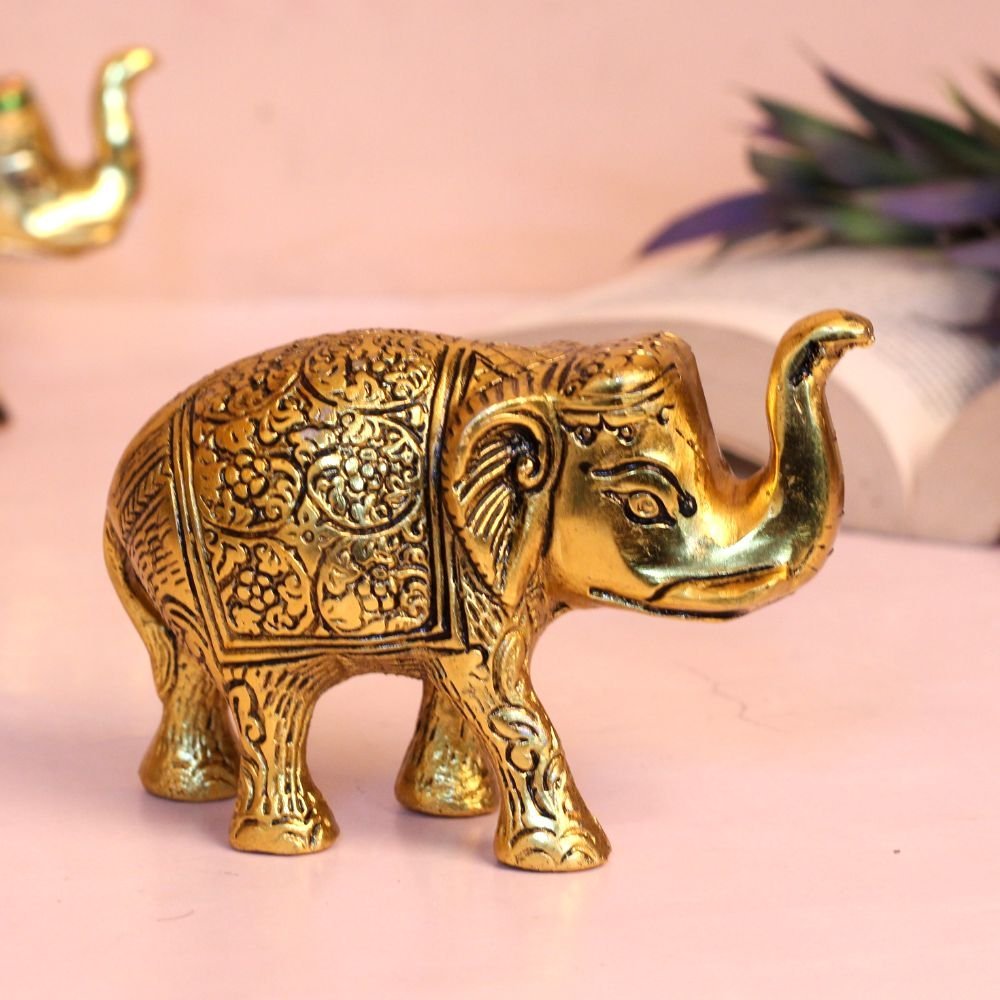 Metal SMALL Elephant - Image 3