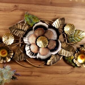 Iron Floral Wall Art