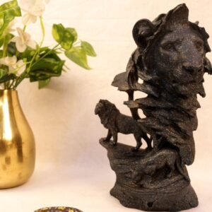Majestic Lion Sculpture