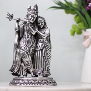 Brass Radha Krishna 8 Inch