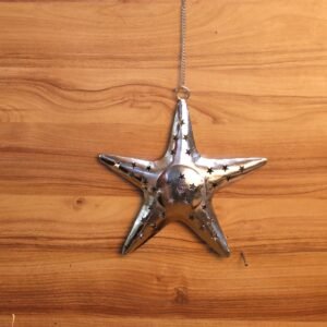Iron Nickle Tea Light Star