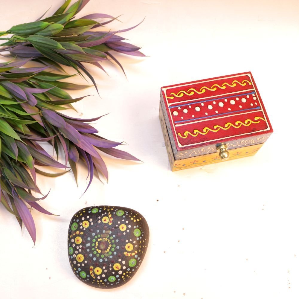 WOODEN PAINTED AMBOZ BOX 3.5X2.5 - Image 3