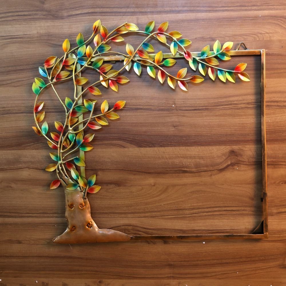 Iron Painted Wall Tree Farme - Image 3