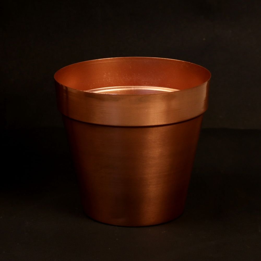 Copper-Finished Iron Planter - Image 3