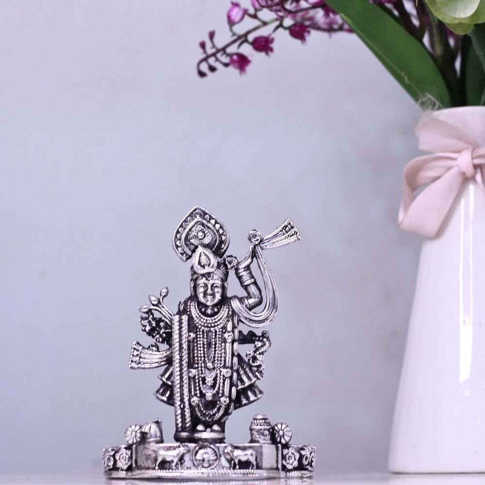 Brass Shri Nath Ji - Image 4