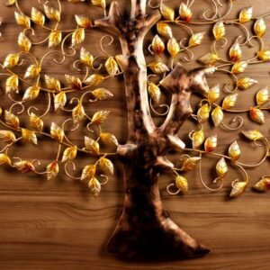 Golden Tree of Life Wall Art